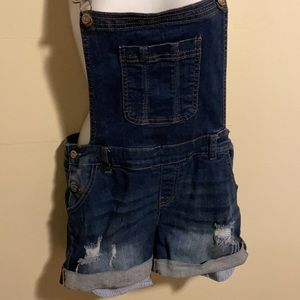 wax jean overalls size L